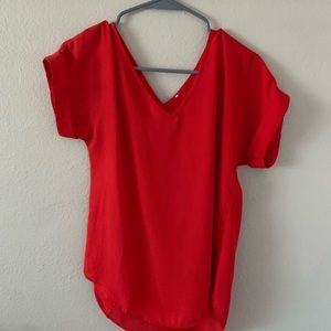 Red Work Shirt